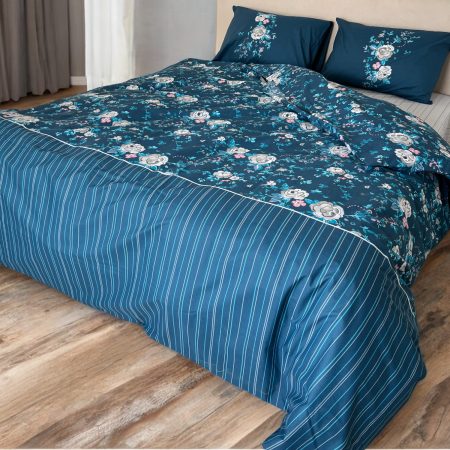 Komplet posteljina sa štepanom navlakom 160x220cm D5