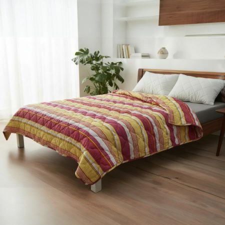 Prekrivač 190x190cm mikrofiber Pink