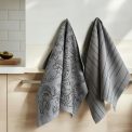 Set od 2 kuhinjske krpe print grey