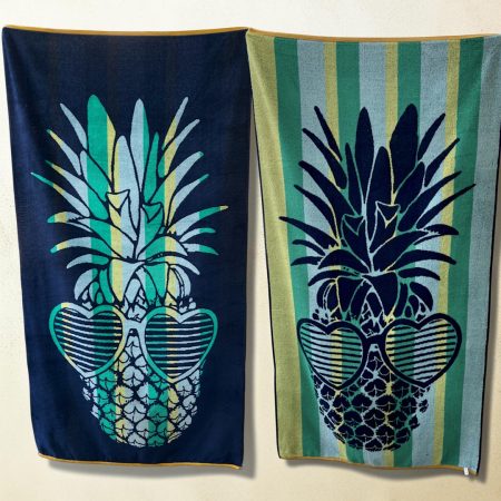 Plažni peškir Ananas 86x160cm