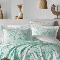 Posteljina velika 200x220cm Summer time mint
