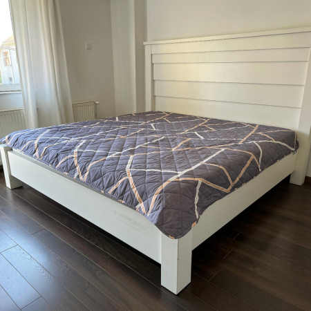 Prekrivač B1 150x210cm Teget/dezenirana boja