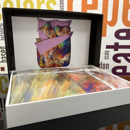 Posteljina 3D SATEN Mix