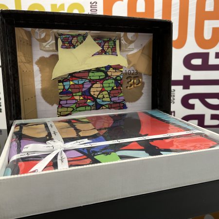 Posteljina 3D SATEN Kamen