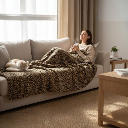 Ćebe Nerc Print 150x200cm A1