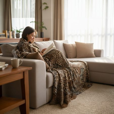 Ćebe Nerc Print 150x200cm A3