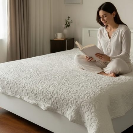 Ćebe Premium Soft 210x240cm Bahar bež boja