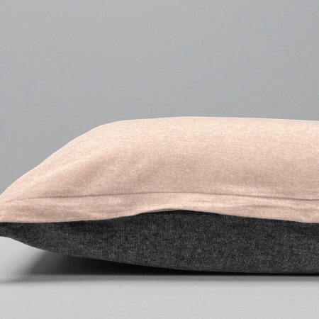 Jastucnica od Flanela 50x70cm Dva lica Roze/Siva boja