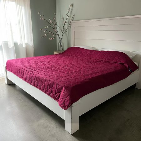 Prekrivač B1 210x230cm Bordo boja