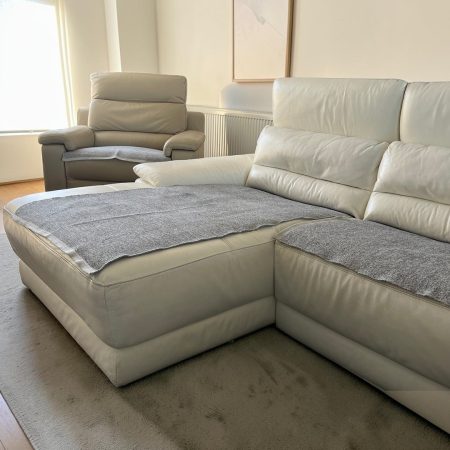 Prekrivač set - Handmade  Grey M