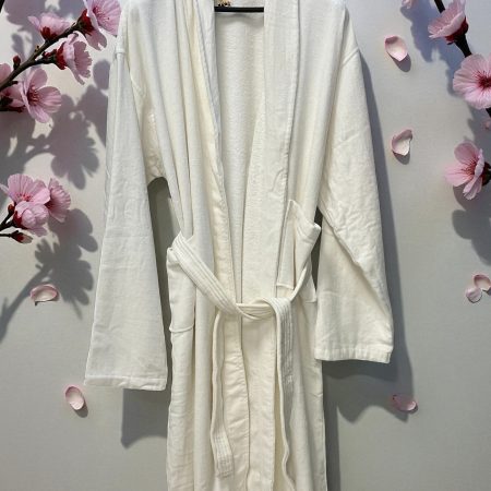 Bade Mantil Frotir - XXXL veličina Model G Bela boja