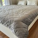 Mekani prekrivač Soft cover Siva 200x230cm