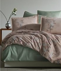 Clasy Deluxe – Saten posteljina za bračni krevet 200x220 Barleta