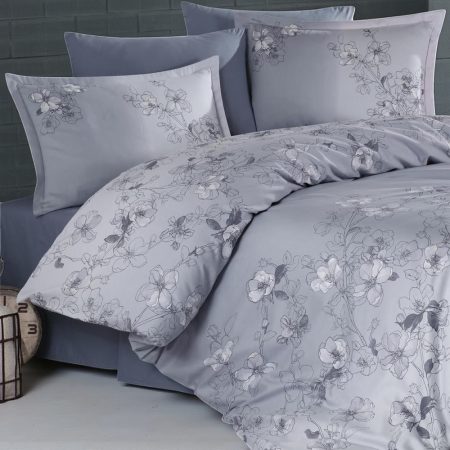 Clasy Deluxe – Saten posteljina za bračni krevet 200x220 Sindarin