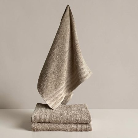 Premium Peskir 30×50 cm – Dupli Štep, 100% Pamuk Vestio Braon boja