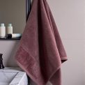 Velur Peškir 50×100 cm – Luksuzni Pamuk sa Pliš Efektom Ljubičasta boja