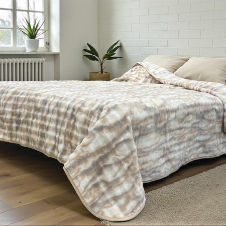 Ćebe Harmony Wafle Glat 220x240cm Dezenirana boja