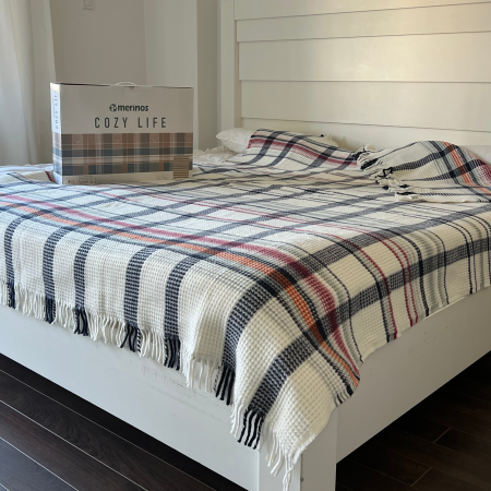 Ćebe Cozy 180x220cm Kayra - Akril/Pamuk