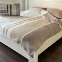 Ćebe Cozy Viktorija 180x220cm Dezen - Selay Bej - Akril/Pamuk
