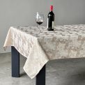 Stolnjak Delux 150x220cm Cvet - Kapućino boja