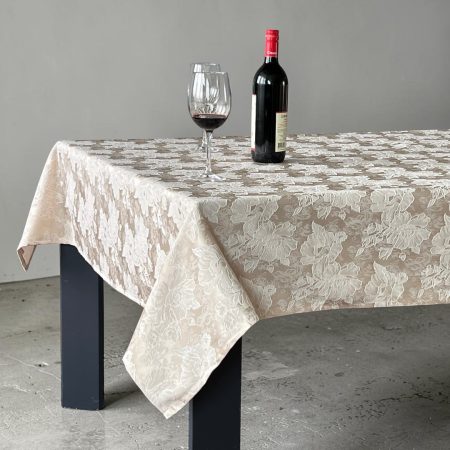 Stolnjak Delux 150x220cm Cvet - Kapućino boja