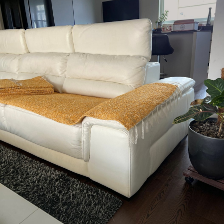 Prekrivač set - Handmade Žuto/narandzasta boja