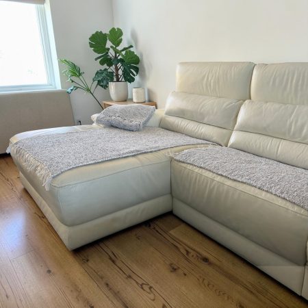 Prekrivač set - Handmade Svetlo siva boja