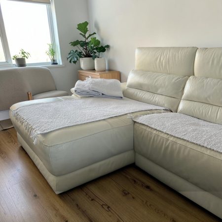 Prekrivač set - Handmade Bela boja