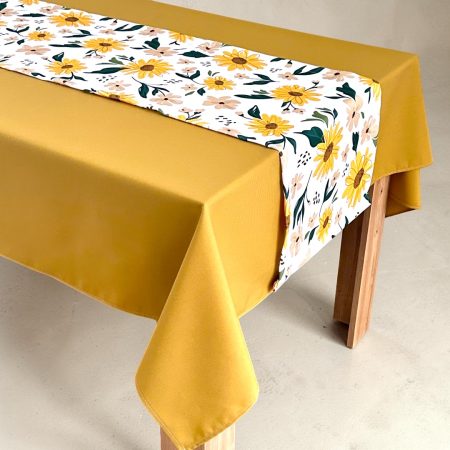 Stolnjak 140x180cm + Raner 40x140cm - JT Yelow
