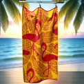 Plažni peškir „Flamingo Tropic New“ – 94x168 cm, 100% pamuk