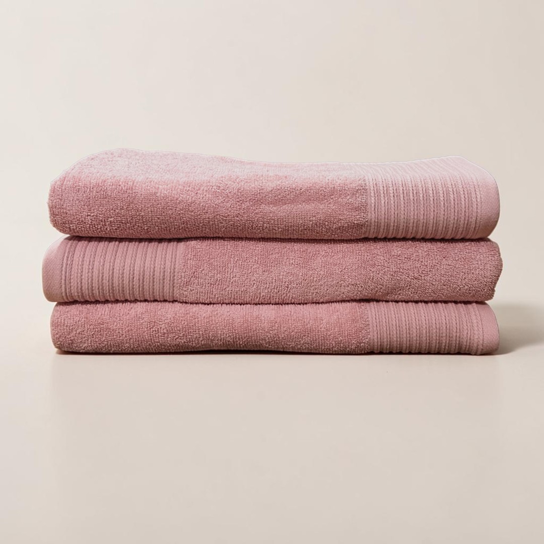 Peškir Stock Roze boja 140x75cm C25