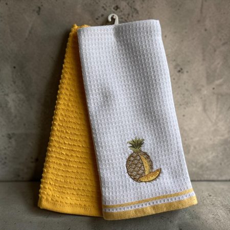 Set kuhinjskih krpa 40x60cm Wafle - Ananas