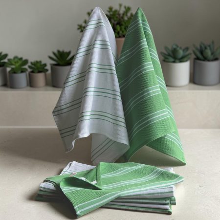 Set kuhinjskih krpa - Dve krpe 50x70cm - Green set