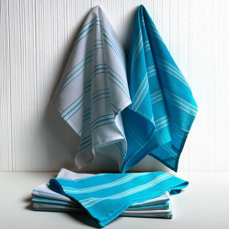 Set kuhinjskih krpa - Dve krpe 50x70cm - Blue set