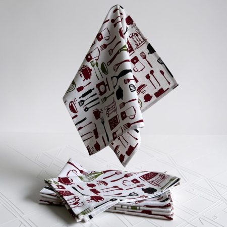 Kuhinjska krpa 45x70cm - Dinner set - Printed model
